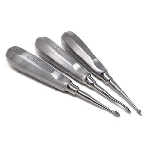 Juego de 3 Elevadores Quirúrgicos Dentales de Acero Inoxidable con Certificación CE ISO, Instrumentos Quirúrgicos OEM ODM, Proveedor Mayorista - Product Image 1