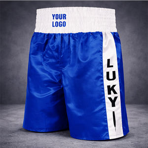 Pantalones Cortos de Boxeo para Hombre, Pantalones Cortos de MMA con Estampado, Pantalones Cortos de Lucha, Pantalones Cortos de Poliéster para Kick Boxing, Muay Thai - Product Image 1