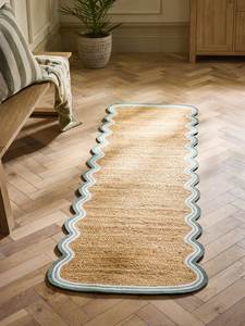 Custom Handwoven Braided Jute Floor <b>Rug</b> Reversible Biodegradable Area Mat Rustic Countryside Carpet Manufacturer - Product Image 6