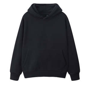 Sudadera con Capucha Extra Grande Personalizada con Logotipo, 100% Algodón French Terry, Prenda Esencial de Streetwear, Sudadera Gruesa para Otoño - Product Image 4