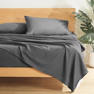 Luxury Bedding Set Twin Queen <b>King</b> <b>Size</b> 100% Cotton Hotel Flat Fitted <b>Sheet</b> Sets - Product Image 3