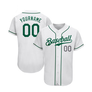 Uniforme de baseball sublimé de haute qualité avec logo, numéro et nom de l'équipe, fabriqué en polyester respirant à séchage rapide, OEM - Product Image 1