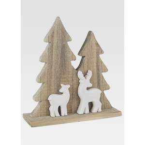 Minimalist Table Top <b>Christmas</b> <b>Tree</b> Decoration <b>Wood</b> and MDF for Home or Office Festive Ambience - Product Image 1