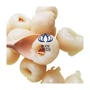 สินค้าขายดี บลูโลตัส ลิ้นจี่กระป๋องรักษ์โลก |   ผลไม้สดธรรมชาติทั้งลูกในน้ำเชื่อมเข้มข้น บรรจุภัณฑ์แบบเปิดง่าย - Product Image 1