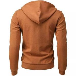 Vente Flash : Sweat à Capuche Zippé Hiver Coupe Droite Homme – Polaire Chaude Coupe-Vent Style Urbain – Modèle Uni – OEM ODM - Product Image 5