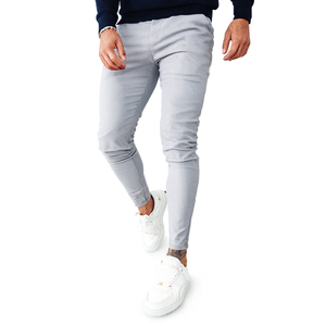 กางเกงผู้ชายทรงสกินนีและขายาวสำหรับผู้ชายดีไซน์แบบกำหนดเองแฟชั่นใหม่ - Product Image 4