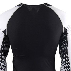 Chemise de compression MMA pour hommes, haut d'entraînement à manches courtes pour la performance athlétique, la lutte, la gym, la remise en forme et l'entraînement - Product Image 5