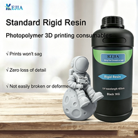 Resin UV Curing Standar KEJIA 405nm, Susut Rendah, Serbaguna, Cepat Kering, Resin Fotopolymer untuk Printer LCD DLP