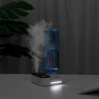 Humidificateur d'air créatif en forme d'appareil photo, USB, rechargeable 1200mAh, veilleuse ultrasonique, capacité 2.0-3.0L, faible bruit, pour maison et voiture