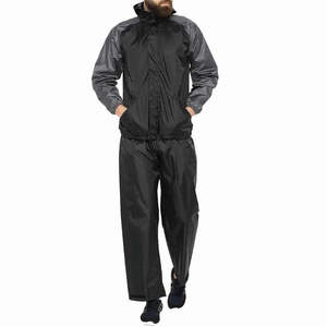 Conjunto Deportivo Impermeable para Hombre, Personalizado, de Nailon y Poliéster, Resistente al Viento, con Patrón Sólido, Ropa Deportiva - Product Image 6