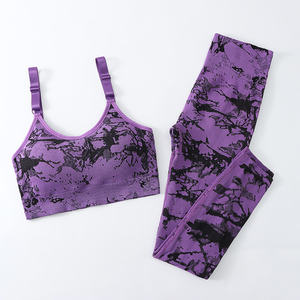 Sportswear <b>Seamless</b> Yoga Set Workout Clothes Women Crop Top High Waist <b>Leggings</b> Sports Yoga Wear - Product Image 1