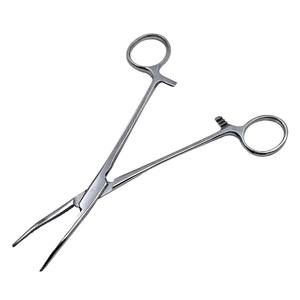 Pinza Hemostática Curva de Acero Inoxidable para Cirugía General y ORL, Instrumento Quirúrgico Manual para Pinzado Preciso de Vasos y Control de Hemorragias - Product Image 4