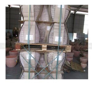 Pots en terre brute pour jardin, fleurs et feuilles, adapté à l'extérieur et à la décoration du jardin - Product Image 5