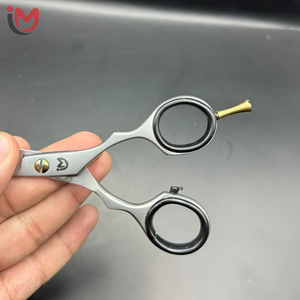 Ciseaux de coiffure professionnels 6 pouces en acier inoxydable, lame tranchante, pour droitiers, manche moyen, pour salon de coiffure - Product Image 2