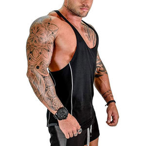 Débardeurs de musculation pour hommes, débardeurs de gym, vêtements de fitness en coton, avec service OEM, vente en gros - Product Image 5