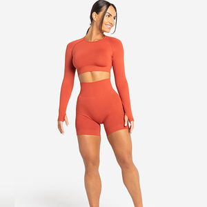 Shorts Deportivos para Mujer, 160g, Personalizados, Corte Regular, Elásticos, 100% Poliéster Spandex, Cintura Media, Transpirables, Secado Rápido - Product Image 5