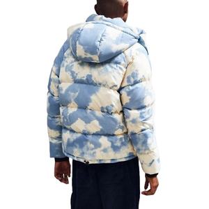 Chaqueta Acolchada de Invierno con Logotipo Personalizado, Cuello Alto y Logotipo Frontal - Chaqueta Cortavientos Tipo Bomber para Exteriores - Product Image 2