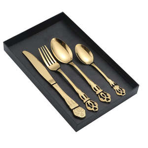 Ensemble de couverts en acier inoxydable de qualité alimentaire |   Couverts hygiéniques résistants à la rouille pour un usage quotidien et commercial - Product Image 6