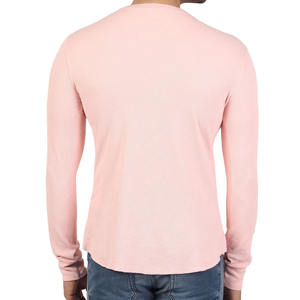 T-shirt unisexe à col rond, couleur unie, coupe ajustée, côtelé, 250 GSM, coton, streetwear, fabrication OEM ODM, fournisseur USA, logo personnalisé - Product Image 4