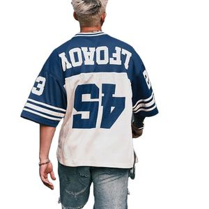 Chemise en Jersey Surdimensionné et Respirant pour Homme Personnalisable Streetwear Uniforme de Football avec Style Service OEM pour Adultes France - Product Image 3