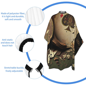 Cape de Coiffure pour Enfants Qualité Supérieure Usage Professionnel Légère Imperméable Tissu Vente en Gros Personnalisation de Marque 2026 - Product Image 5