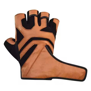 Custom Design Weightlifting <b>Gloves</b> for Gym Training Strength Workout and Fitness Activities Wholesale Manufacturer - Product Image 3