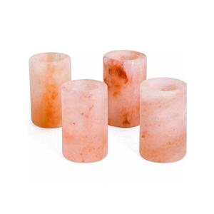 Verres à shot en sel rose de l'Himalaya de qualité alimentaire, faits à la main, entièrement naturels, écologiques, en matériau organique, style antique, pour la tequila - Product Image 2