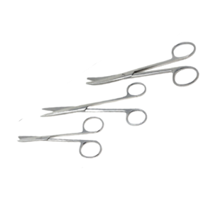 Kit de chirurgie mineure de base, ensemble d'instruments chirurgicaux de 13 pièces, porte-aiguille, ciseaux de dissection Mayo, acier médical, par Grip Surgical - Product Image 3
