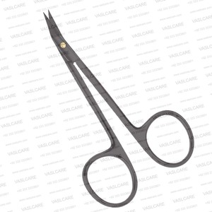 Ciseaux Gunter dentelés CeraCoat (11,5 cm) à pointe fine, revêtement céramique, pour rhinoplastie et dissection du cartilage nasal - Product Image 2