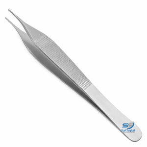 Pinzas de Precisión Adson Jacobson Micro Forceps con Puntas Finas y Afiladas para Cirugía Plástica, ORL, Oftalmología y Neurocirugía - Product Image 4