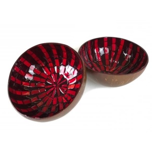 Bol en coquille laquée du Vietnam, matériau en coquillage naturel pour le service des aliments, usage décoratif, fabrication artisanale, logo personnalisé sur commande - Product Image 6