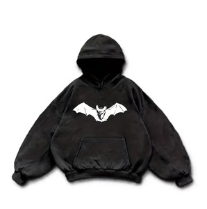 Men's <b>Gothic</b> Pullover <b>Hoodie</b> 100% Cotton Fleece Knitted Breathable Regular Fit Pocket Front Design Winter Casual Style - Product Image 1