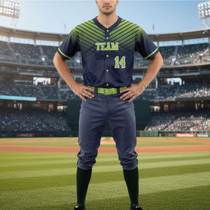 Uniforme de Béisbol Deportivo Transpirable de Poliéster Hecho a Medida, Ropa Deportiva Profesional para Mujer, Hecho en Pakistán - Product Image 5