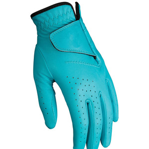 Gants de golf pour hommes en cuir de cabretta de mouton blanc personnalisés de qualité supérieure, antidérapants, avec fermeture auto-agrippante, pour les sports - Product Image 6