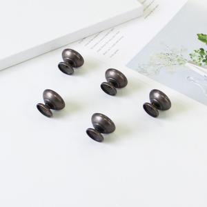 Factory Direct Vintage Zinc Alloy Round <b>Knob</b> Pull Handle for Kitchen Nightstands Cabinet Dining Room Bathroom Furniture Drawer - Product Image 4