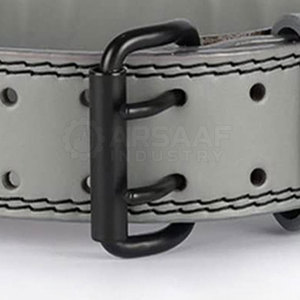 Cinturón de Cuero Ajustable Antideslizante de Alta Calidad para Levantamiento de Pesas, con Color y Logotipo Personalizados, para Entrenamiento Físico en el Gimnasio - Product Image 6