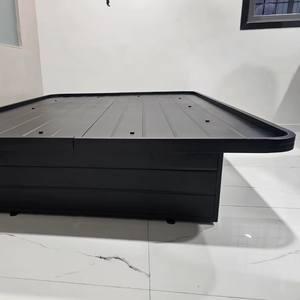 Commercial Grade Full XL <b>Platform</b> <b>Bed</b> <b>Frame</b> Durable Iron Modern Design Foldable Hotel Bedroom Use Model MPBF0001 Brand Maitry - Product Image 2