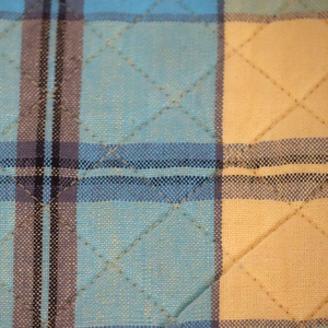 Fabricant indien de dessous-de-plat en toile 100% coton recyclé, de bonne qualité, très vendus, à motif à carreaux teint en fil - Product Image 6