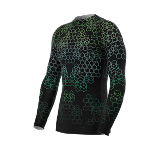 Custom Long Sleeve URF 50 Rash Guard Heat Transfer Printed Stretch Breathable Quick Dry Lightweight <b>Boxing</b> MMA Compression <b>Shirt</b> - Product Image 3