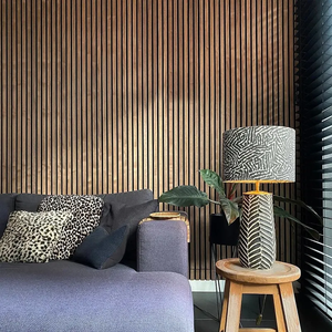 Variety of Styles WPC Wood <b>Plastic</b> Composite Interior Striped Modern Design Fluted Wall Panel <b>Cladding</b> <b>PVC</b> Indoor Decoration Wal - Product Image 5