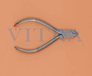 Alicates de Tres Mordazas de Acero Inoxidable para Doblar Alambres de Ortodoncia, Instrumento Dental Manual OEM ODM - Product Image 1
