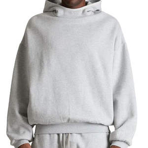 Ensemble deux pièces de survêtement décontracté et ample pour homme, avec logo personnalisé OEM/ODM, de haute qualité, idéal pour le sport et la mode - Product Image 5