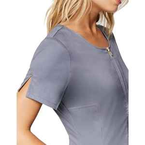 Conjuntos de fregado de punto para mujer de alta calidad, uniforme de enfermera de hospital personalizado con diseño de etiqueta privada - Product Image 3