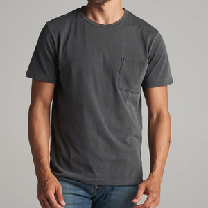 Camisetas para Hombre de Algodón Bio, Camisetas Personalizadas para Hombre, Camiseta de Manga Corta, Camiseta Oversize con Bolsillo - Product Image 5