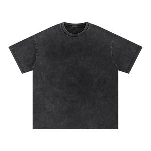 Nueva Camiseta Oversize Personalizada de Moda, 230 g/m², 100% Algodón para Hombre, Impresión Serigrafiada, Transpirable, Ecológica, Unisex, Color Sólido - Product Image 1