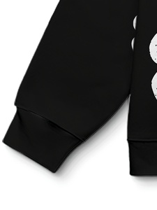 Factory Made Cut and Sew Boxy fit Streetwear Customized 100% Cotton Hoodies for <b>Man</b> Unique Patch Work Hoodies - Product Image 4