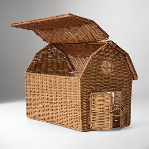 Delightful Handmade Kids Rattan <b>Basket</b> Eco Friendly Natural Wicker Storage <b>Basket</b> for Toys Nursery Decor Gifts and Playroom - Product Image 4