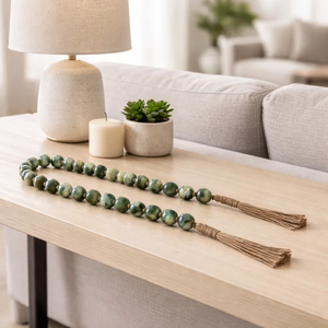 Guirlande en résine tendance de luxe, décoration élégante pour la maison, idéale pour le salon, les mariages et les tables festives - Product Image 3