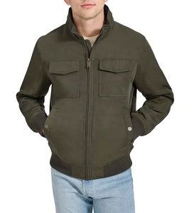 Veste de travail en toile respirante pour homme avec fermeture éclair, vente en gros, mode hiver, service OEM, offre spéciale - Product Image 1