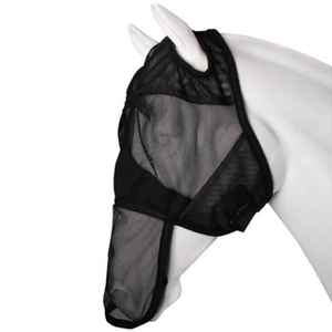 หน้ากากกันแมลงแบบตาข่ายปรับได้ HOPE HORSE สำหรับม้า - น้ำหนักเบา สวมใส่สบาย ป้องกันได้ดีสำหรับการขี่ม้ากลางแจ้ง ใช้ในทุกสภาพพื้นที่ ปรับแต่งได้ - Product Image 2
